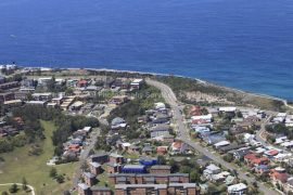 Gallery - aerial view of anzac walk newscastle by hunter aerial photography services