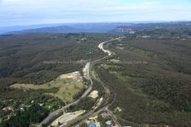 Gallery - aerial view of blue mountains by hunter aerial photography services