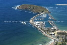 Gallery - aerial view of coffs harbour by hunter aerial photography services