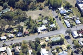 Gallery - aerial view of coonabarabran by hunter aerial photography services