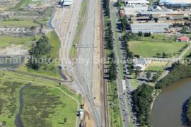Gallery - aerial view of hexham newscastle by hunter aerial photography services
