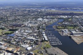 Gallery - aerial view of hunter valley industrial by hunter aerial photography services
