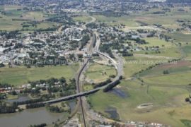 Gallery - aerial view of maitland by hunter aerial photography services