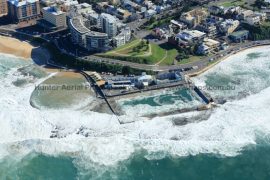 Gallery - aerial view of newcastle coastal by hunter aerial photography services