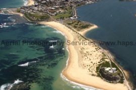 Gallery - aerial view of newcastle coastal by hunter aerial photography services