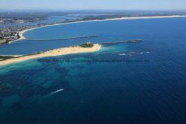 Gallery - aerial view of newcastle coastal by hunter aerial photography services