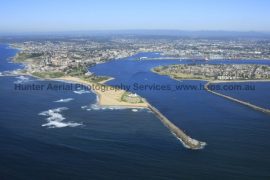 Gallery - aerial view of newcastle coastal by hunter aerial photography services