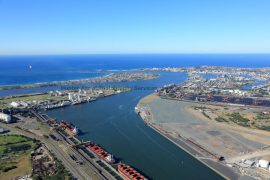 Gallery - aerial view of newcastle coastal by hunter aerial photography services