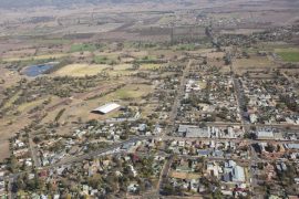 Gallery - aerial view of scone bypass by hunter aerial photography services