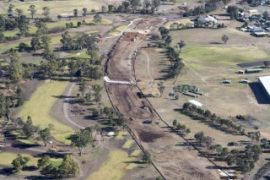 Gallery - aerial view of scone bypass by hunter aerial photography services