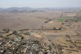 Gallery - aerial view of scone bypass by hunter aerial photography services