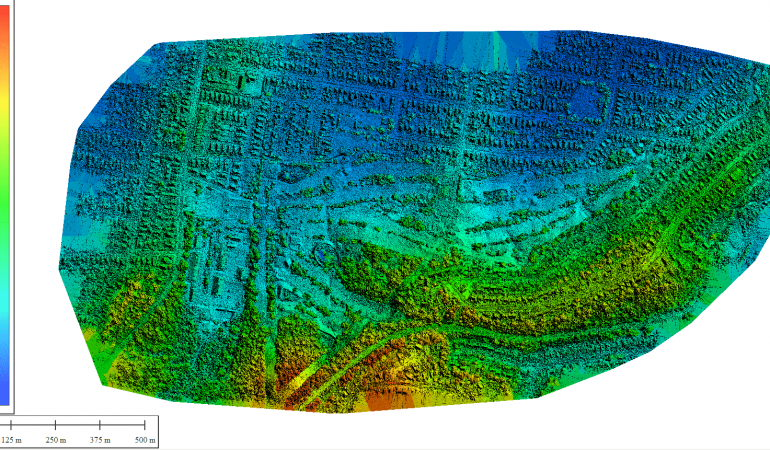 Digital Surface Model - Merewether Golf Club, Newcastle