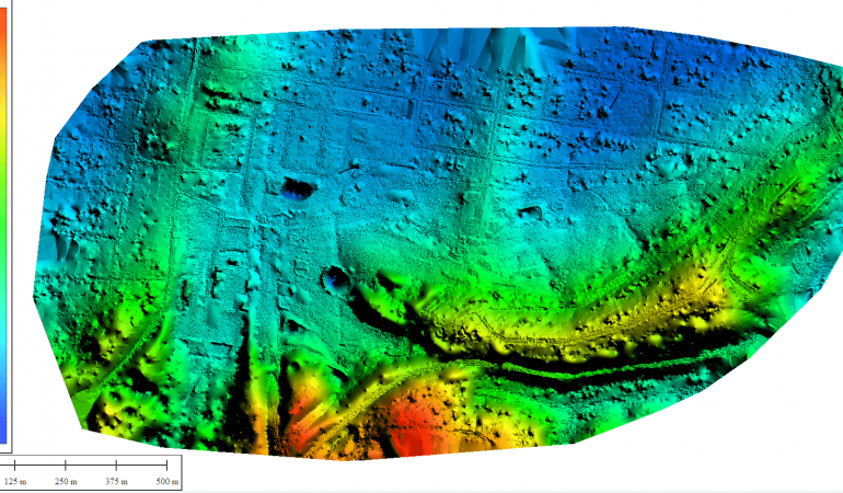 Digital Terrain Model – Merewether Golf Club, Newcastle