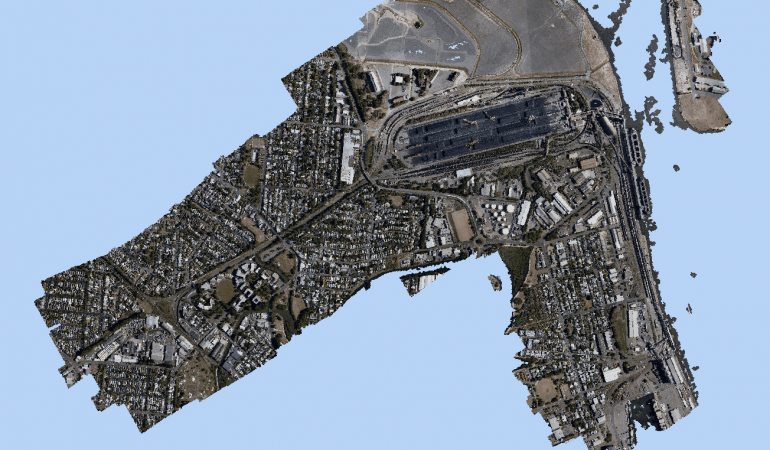 Point Cloud 3D Model - Port Waratah Rail Newcastle
